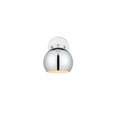 thumbnail image 1 of Living District Othello 6 Inch Wall Sconce in Chrome, 1 of 7