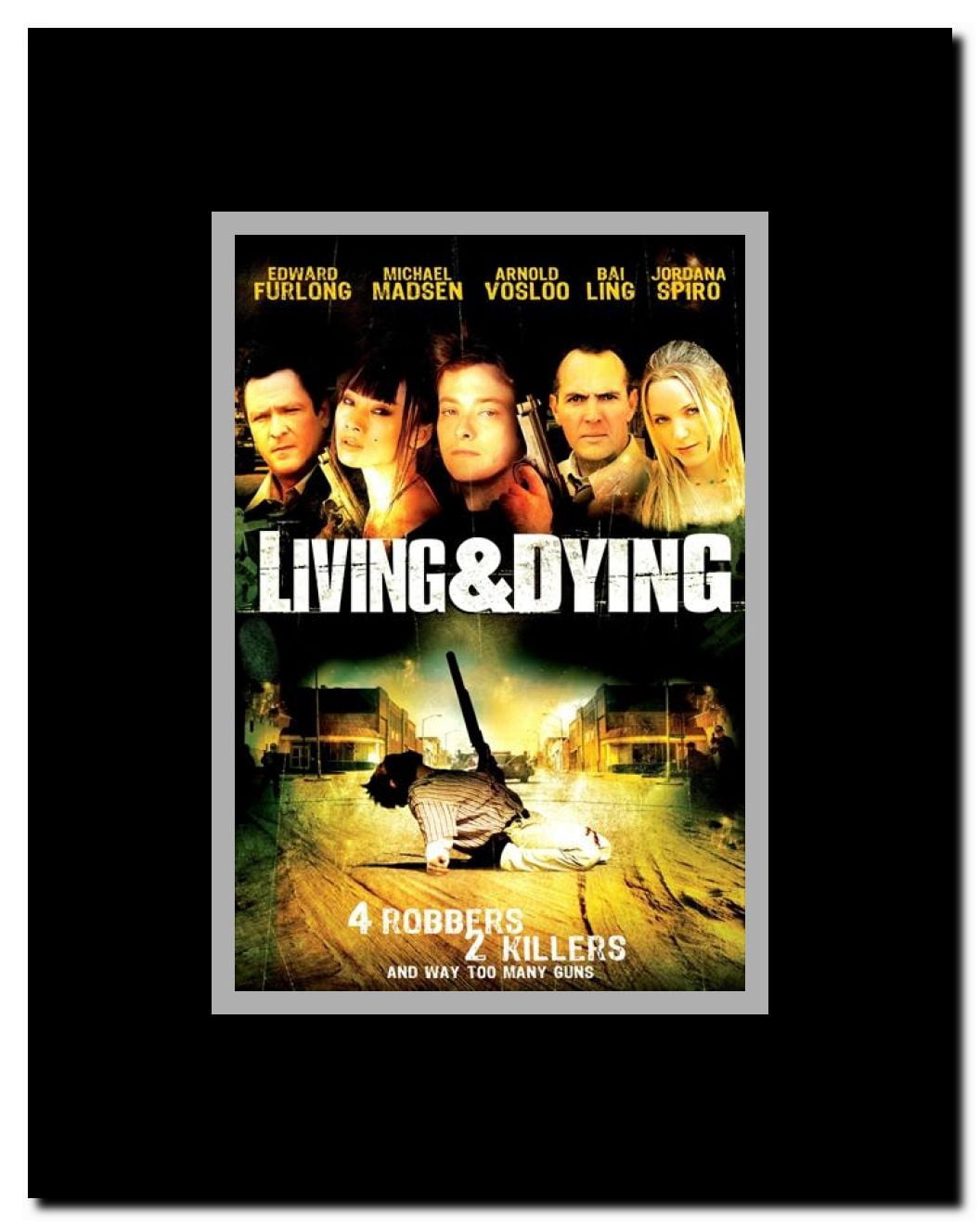 Living & Dying Framed Movie Poster
