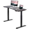 thumbnail image 1 of Living Essentials OSINA 60" Electric Wood Top Standing Desk in Rustic Espresso, 1 of 5