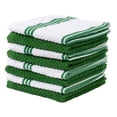 thumbnail image 1 of Living Fashions 8 Pack Cotton Terry Kitchen Dishcloth - 12" x 12", 1 of 9