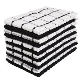 SINLAND 5 Color Assorted Microfiber Dish Cloth Towels Best Kitchen Cloths  Cleaning Cloths with Poly Scour Side 12x12 5Pack