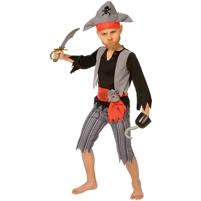 Boys Swashbuckler Pirate Costume Boys Swashbuckler Pirate Costume
