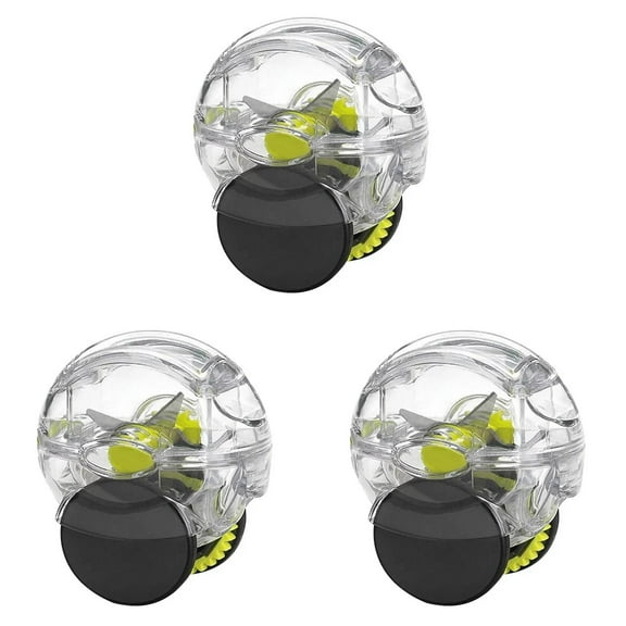 Living Garlic Mincer,Rolling Garlic Chopper,Garlic Roller,Garlic Crusher,Chef Kitchen Tools,Easy to Clean,Just Rinse