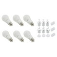 thumbnail image 1 of Living Glow 6-Pack Multi-Socket Rechargeable Hurricane LED Bulbs (Day or Soft), 1 of 1