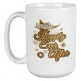 thumbnail image 1 of Living My Happily Ever After. Newly Wed Coffee & Tea Gift Mug For New Husband And Wife, Hubby, Wifey, Groom, Bride, Couple, Sweetheart, Partner, Soulmate, Fiance, Fiancee, Men And Women (15oz), 1 of 3