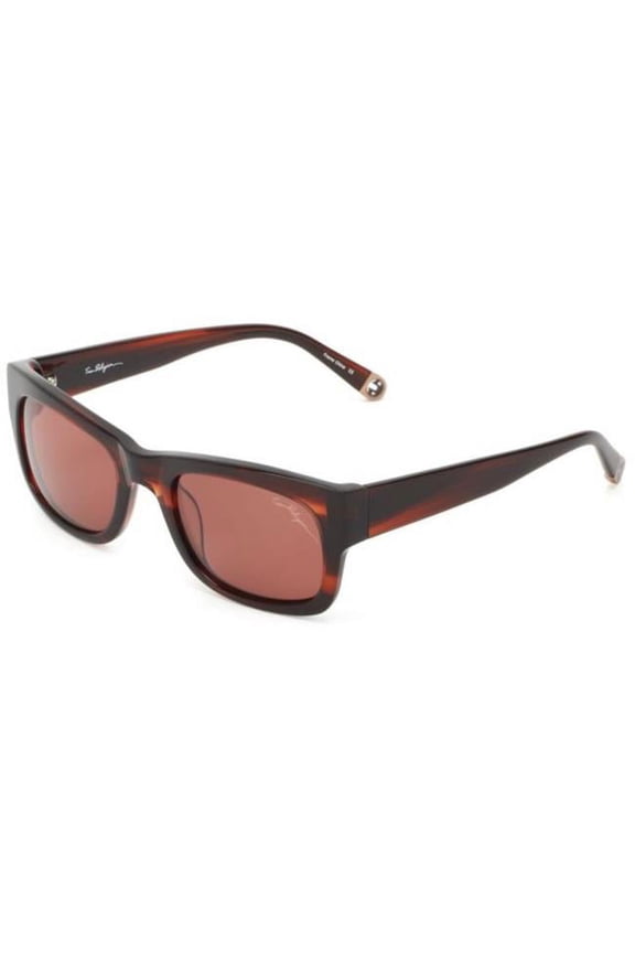 Living Health Products AZ-154-TRSJORDANBRHV True Religion Jordan Rectangular Sunglasses - Brown & Havana