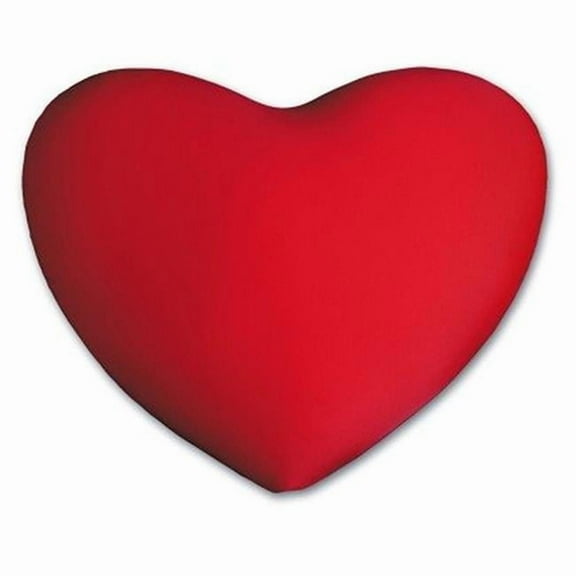 Living Health Products HSP-001-10 Heart - Shaped Pillow - Valentine Pillow - Red