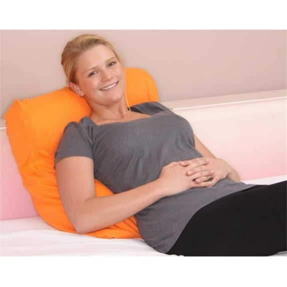 Living Health Products RBP-002-21P Jersey Knit Bed Pillow Cover, Pumpkin Orange