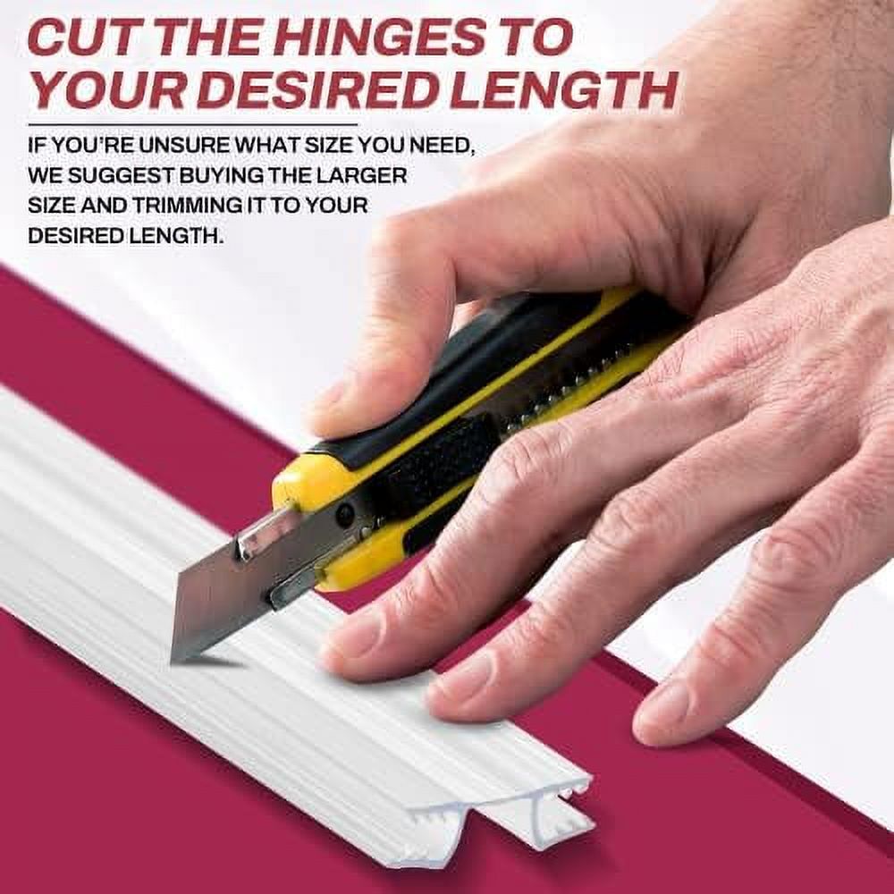 Living Hinges For Drum Shield Panels, Golf Cart Windshield Hinges