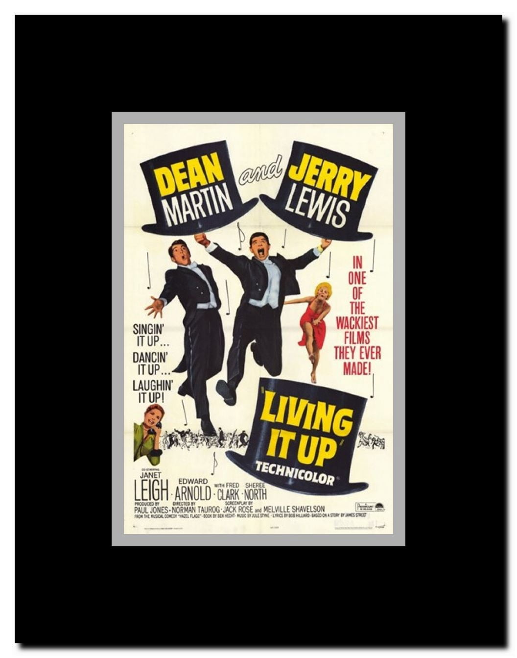 Living It Up Framed Movie Poster