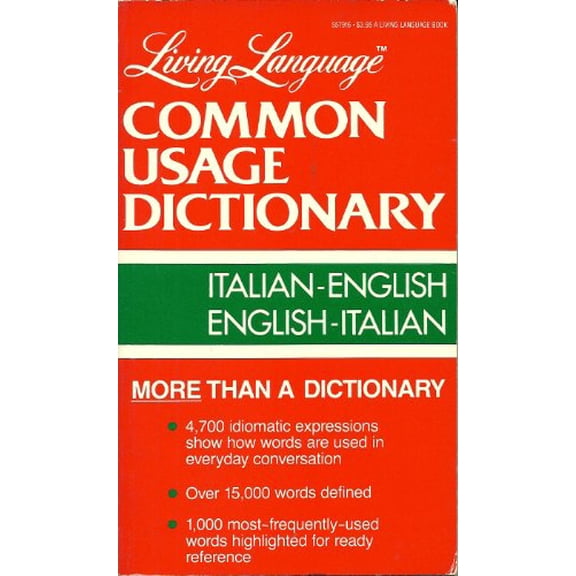 Pre-Owned Living Language Common Usage Dictionary: Common Usage Dictionary Hardcover