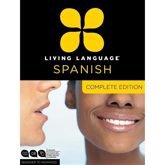 Pre-Owned Complete: Living Language Spanish, Complete Edition : Beginner through advanced course, including 3 coursebooks, 9 audio CDs, and free online learning (Mixed media product)