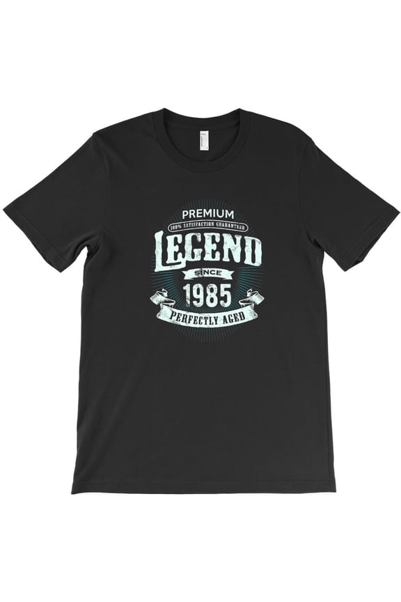 Living Legends Since 1985 Funny 35th Birthday Gift K2 Graphic K36011 Unisex T-Shirt – Extended Sizes Up to 5XL