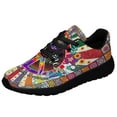 thumbnail image 1 of Living Life In Peace Hippie Shoes Sneakers Black Size 3.5, 1 of 7