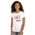 thumbnail image 1 of Living Life Its Fullest Basketball Womens Fitted Plus Size Graphic Tee Brisco Brands 3X, 1 of 5
