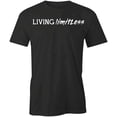 thumbnail image 1 of Living Limitless T-Shirt | Motivational Quote Black Tee Gift, 1 of 5