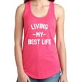 thumbnail image 1 of Living My Best Life Racerback Tank, 1 of 2