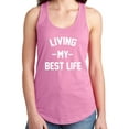 thumbnail image 1 of Living My Best Life Racerback Tank, 1 of 3