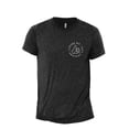 thumbnail image 1 of Living My Okayest Life Men's Modern Fit Fun Casual T-Shirt Printed Graphic Tee Charcoal Grey X-Large, 1 of 3