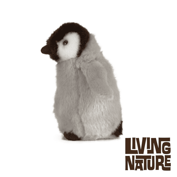 Living Nature 7" Plush Penguin Chick Plush Animal