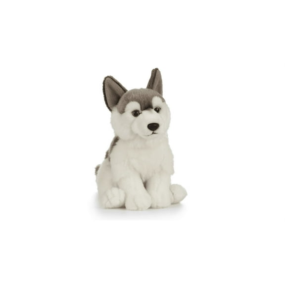 Living Nature 8" Plush Husky Animal Plush Toys