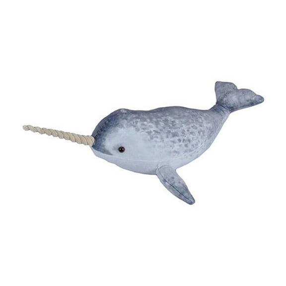Living Ocean Narwhal Plush Stuffed Animal by Wild Republic, Kid Gifts, Ocean Animals, 25 Inches