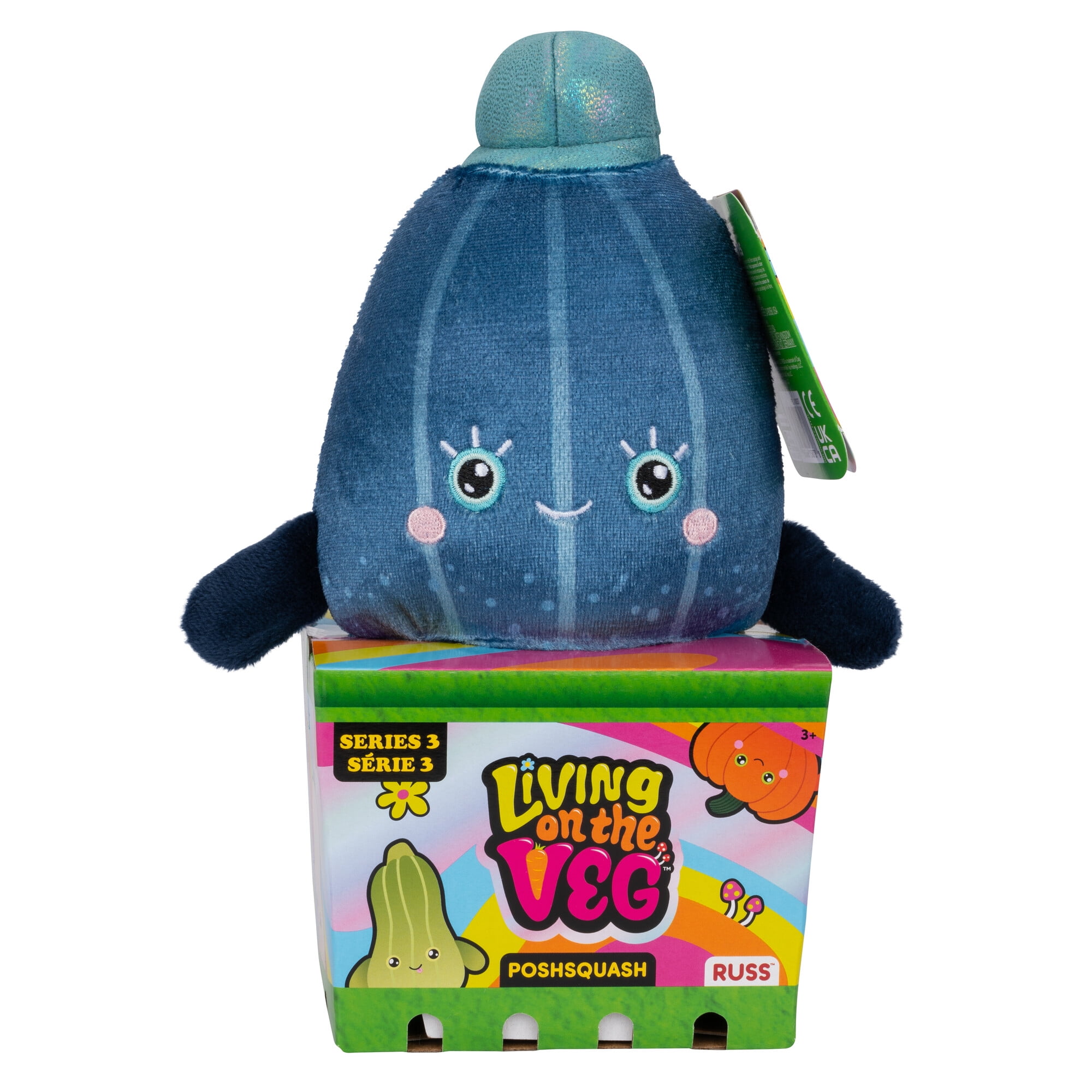 Living On The Veg 6 inch Assorted Child's 6PC Assorted Plush Toy