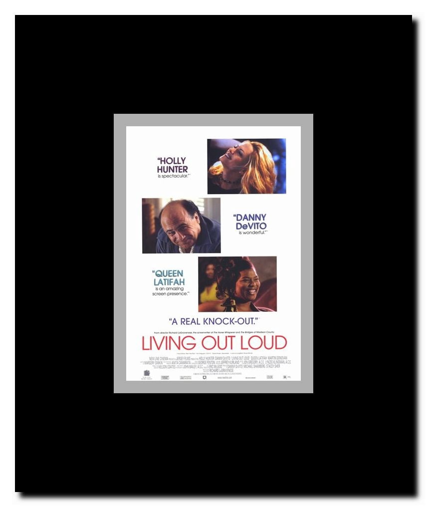 Living Out Loud Framed Movie Poster