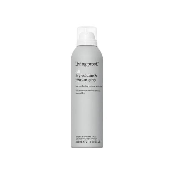 Living proof Full Dry Volume & Texture Spray – Instant Volume, Texture, Oil Absorption, Heat Protection, Lightweight Hold for Fine or Flat Hair, 7.5 oz