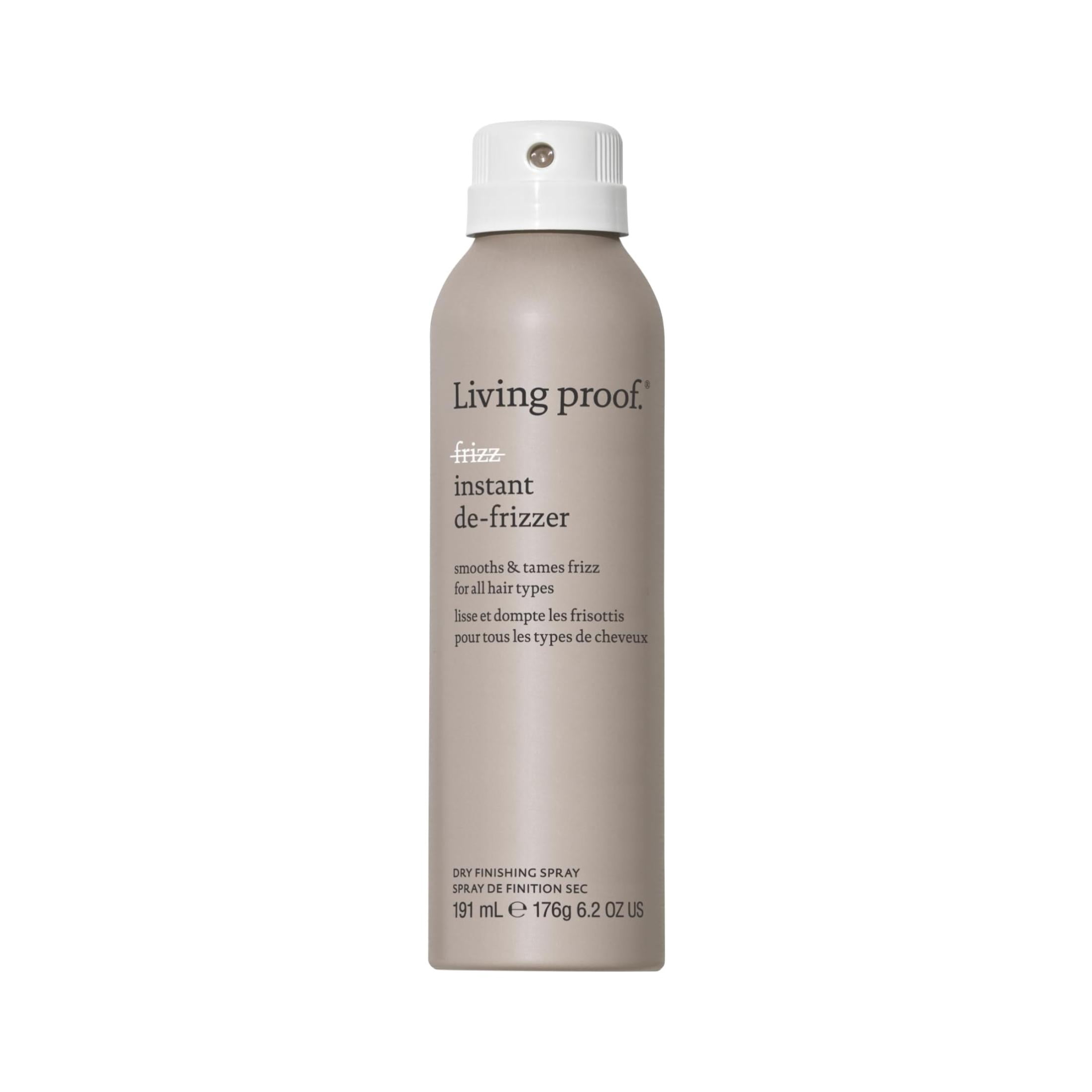 Living Proof No Frizz Instant De-Frizzer, Smoothing Anti-Frizz Spray, 6.0 oz