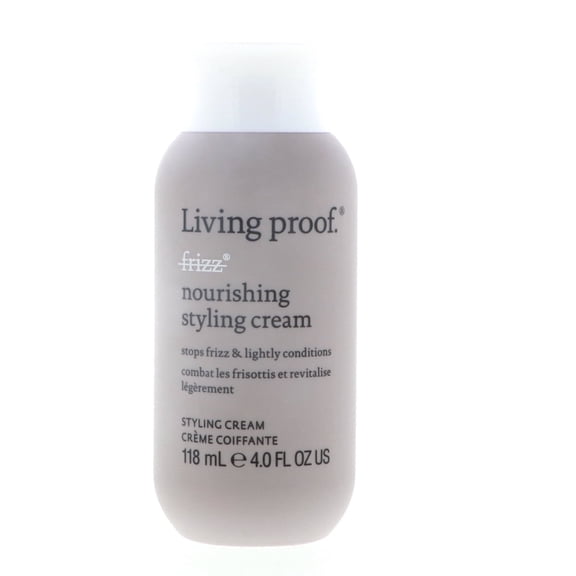 Living Proof No Frizz Nourishing Hair Styling Cream, 4 Oz