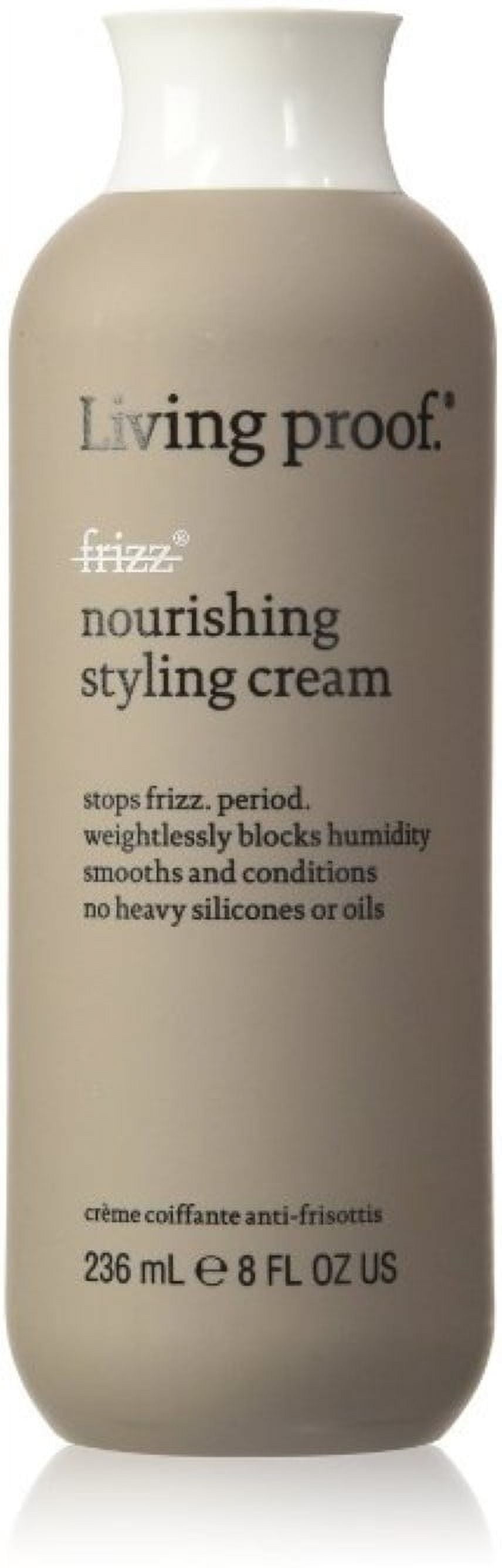 Living Proof No Frizz Nourishing Hair Styling Cream, 8 Oz