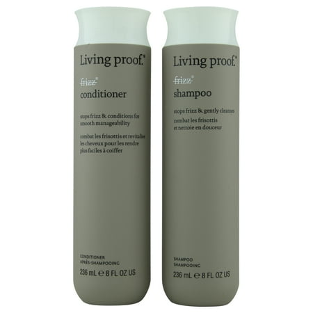 Living Proof No Frizz Shampoo & Conditioner 8 oz