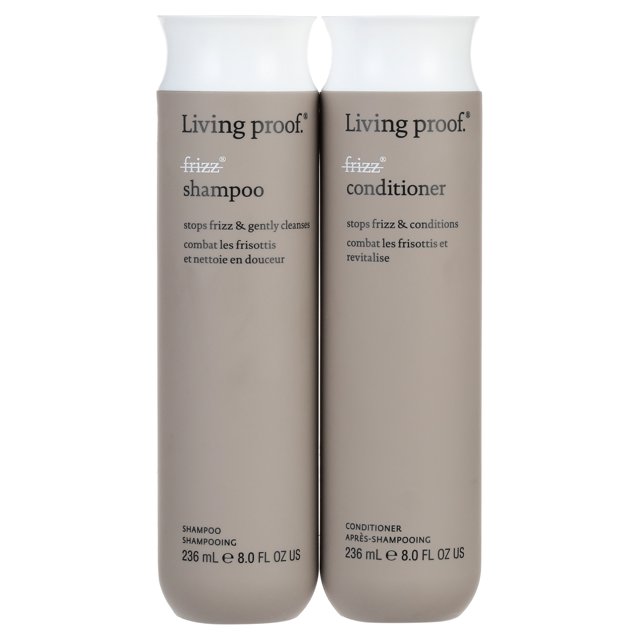 Living Proof No Frizz Shampoo and Conditioner Combo Set Each 8 oz