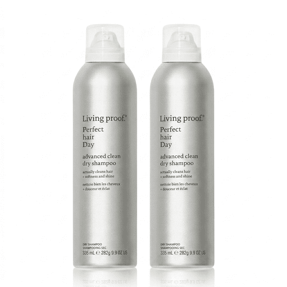 Living Proof Perfect Hair Day Advance Clean Dry Shampoo Jumbo 9.9 Oz (Pack of 2)