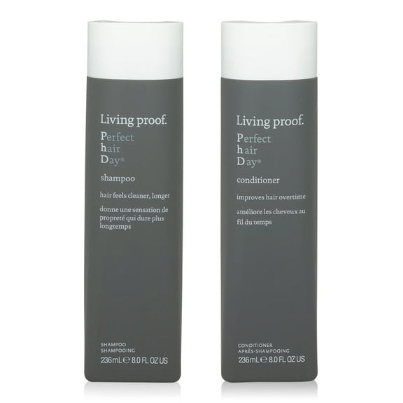 Living Proof Perfect Hair Day Conditioner, Paraben-Free and Color Safe, 2 Piece