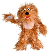 Living Puppets 20-Inch Plush Big Puppy Dog Hand Puppet, Soft Fabric, Fun for Kids, Ages 3+