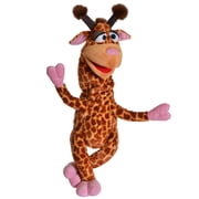 Living Puppets 21-Inch Plush Giraffe Hand Puppet, Animal Toy for Storytelling, Fun for Ages 3+