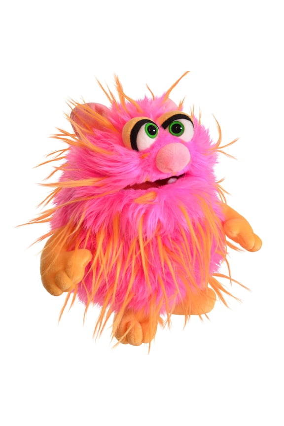 Living Puppets 9-Inch Plush Friendly Monster Hand Puppet, Small Size, Easy for Toddlers Age 3+