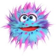 thumbnail image 1 of Living Puppets - Bob The 9-Inch Multicolor Friendly Monster, Plush Hand Puppet - Fine European Design, Ultra-Soft and Cuddly, Promotes Child Development, Safety Certified, Teacher Recommended, 1 of 6