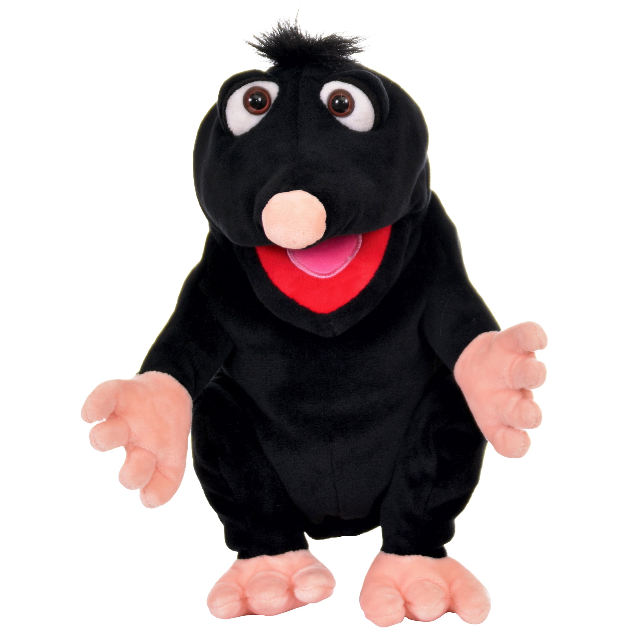 Hugo The Mole 12 Inch Black Plush Hand Puppet