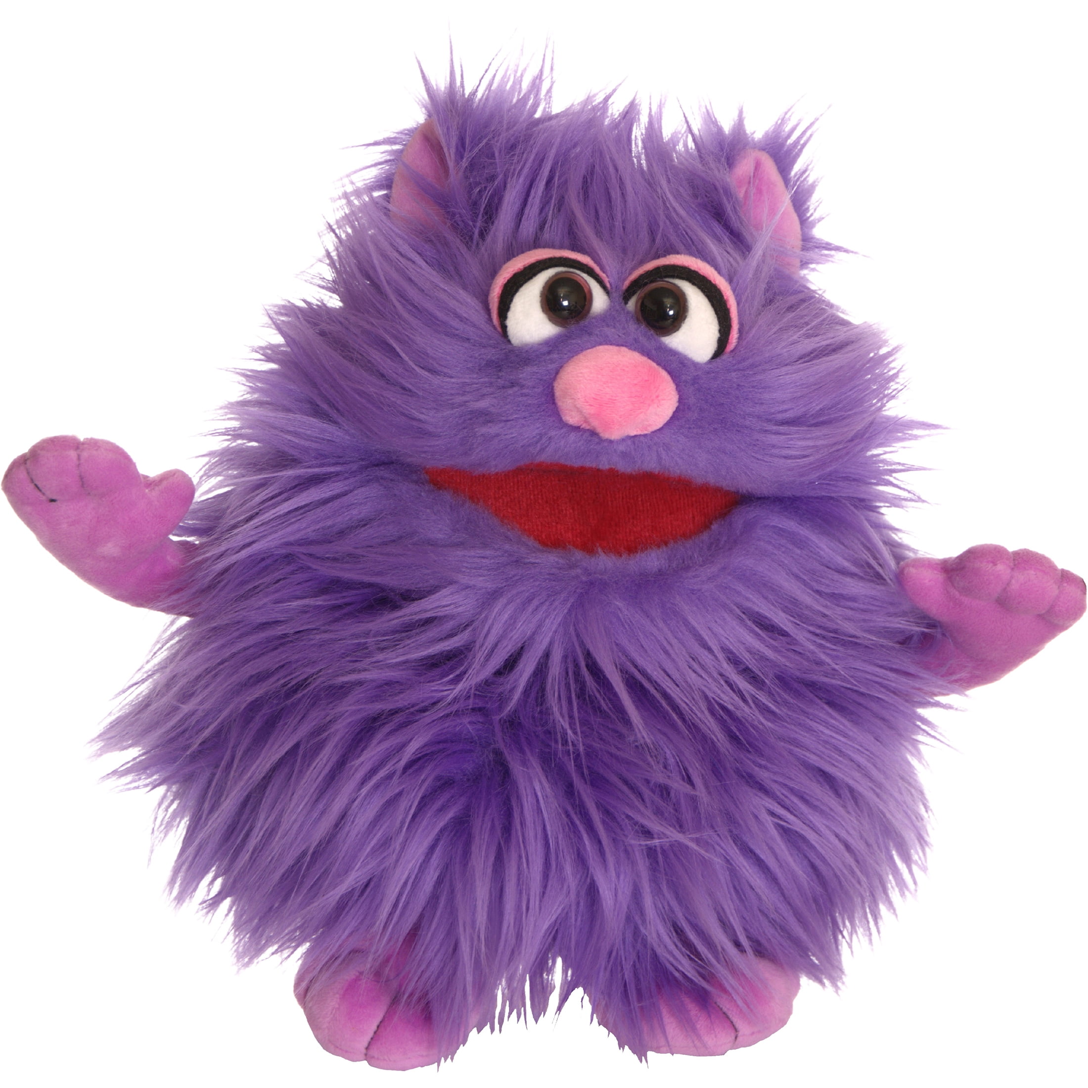 12-Inch Purple Plush Monster Hand Puppet