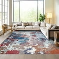 thumbnail image 1 of Living Room Area Rugs 8x10 Washable Abstract Neutral Modern Large Soft Indoor Rug Stain Resistant Non Slip Carpet for Bedroom Dining Room Multi, 1 of 7