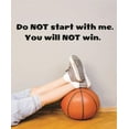 thumbnail image 1 of Living Room Art Don't Stwith Me , You Will Not Win Funny Quote Car Bumper Or Home Design 6 X 32", 1 of 1
