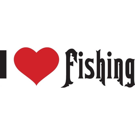 Living Room Art I Love Fishing Kids Boys Bed Room 18 X 24 Inches