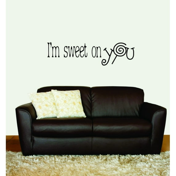 Living Room Art Im Sweet On You 6 X 30 Inches