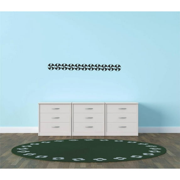 Living Room Art Pin Wheels 8x40