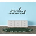 thumbnail image 1 of New Wall Ideas Rifles Racks And Deer Tracks ...that's What Little Boys Are Made Of Hunting Hunter Sports Quote Sign 10x20", 1 of 1