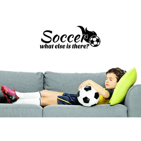 Living Room Art Soccer What Else Is There Quote Sport Teen Boy Girl 16x24 Inches