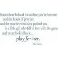 thumbnail image 1 of Living Room Art Somewhere Behind The Athlete You've Become Quote Sports Gym Encouragement 16x32", 1 of 1